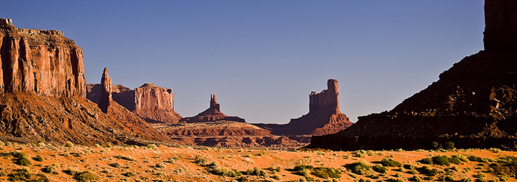 Monument Valley Morning Panorama, AZ